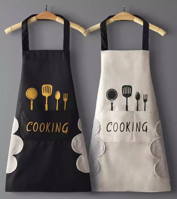 Women Wipeable Kitchen Apron, Enlarged Pocket Waterproof Oil-Proof Coffee Pinafore, Cooking Baking Adult Bib, Kitchen Bib Aprons For Women & Men Women Wipeable Kitchen Apron, Enlarged Pocket Waterproof Oil-Proof Coffee Pinafore, Cooking Baking Adult Bib, Kitchen Bib Aprons For Women & Men